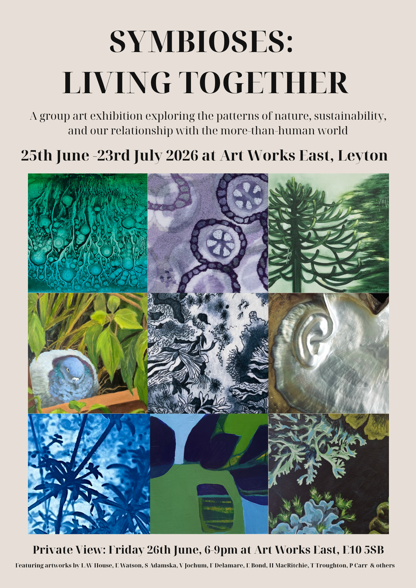SYMBIOSIS - Living Together - Private View - 26th June